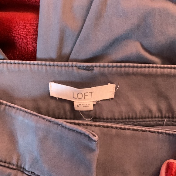 Loft Grey Dress Pants - Picture 6 of 7